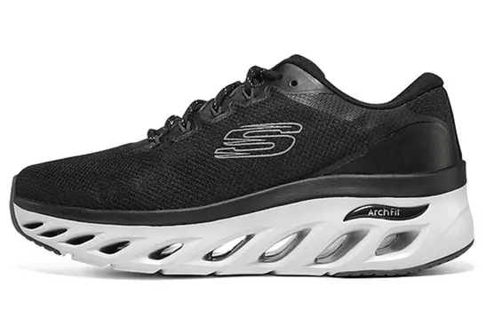 Обувь для жизни Мужская низкая черная Skechers
