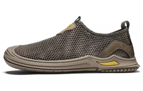 Обувь для жизни Мужская низкая коричневая/желтая Jeep