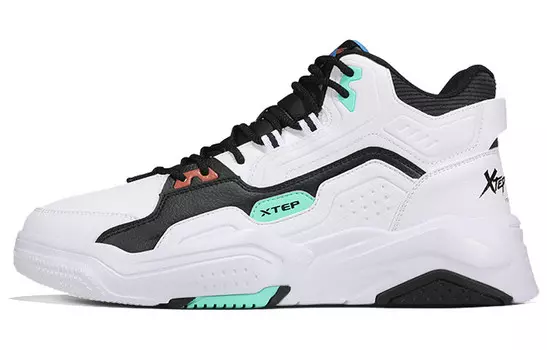 Обувь для жизни Мужская низкая новая белая/черная Xtep