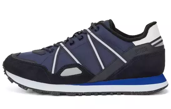 Обувь для жизни Мужская Низкая Серая Hugo Boss