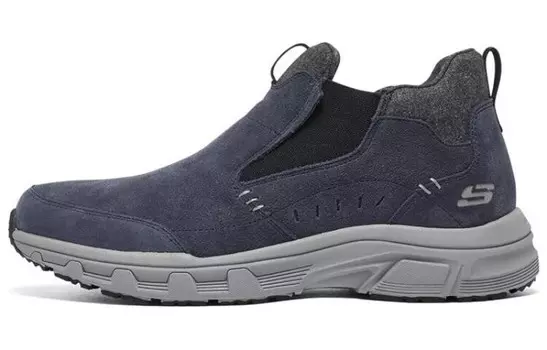 Обувь для жизни Мужская низкая темно-синяя/серая Skechers
