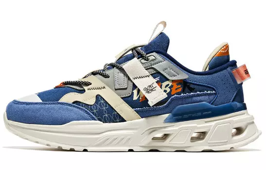 Обувь для жизни Мужская низкая, темно-синяя/дымчато-синяя Erke