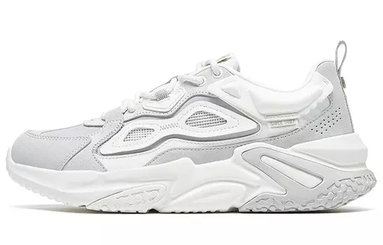 Обувь для жизни Мужская с низким верхом Sail Белый/голубиный серый Xtep