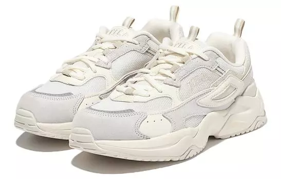Кроссовки FILA Rayflide Casual Shoes Unisex Low-Top White Gray
