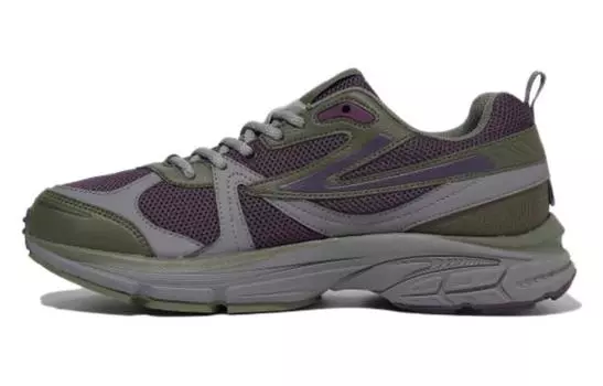 Кроссовки FILA Fronto Casual Shoes Unisex Low-Top Green/Purple