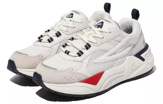 Кроссовки FILA Tiny Double Casual Shoes Unisex Low-Top White Gray