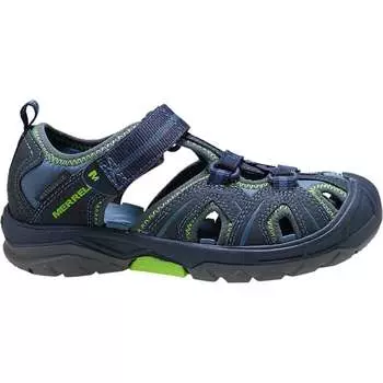 Обувь hydro water – для маленьких мальчиков Merrell, цвет navy/green