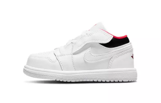 Кроссовки Jordan 1 Low "White Infrared 23" TD