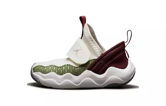 Обувь Jordan для малышей TD, White, red, green