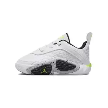 Обувь Jordan Tatum 2 для малышей TD, White/Black/Wolf Grey/E-Green