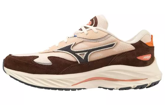 Обувь Mizuno Wave Rider Lifestyle унисекс, Beige/Brown