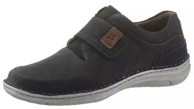 Обувь на липучке Josef Seibel "Anvers 83", обувь для отдыха, тапочки, удобная обувь с мягким краем голенища, цвет морской волны