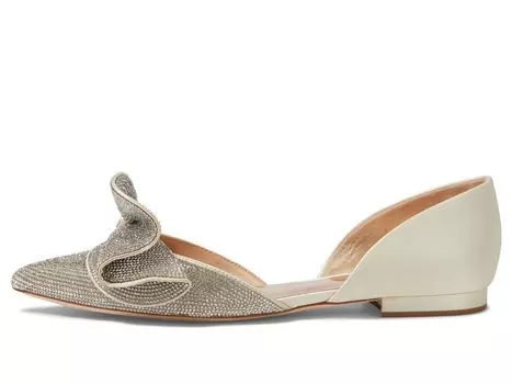 Обувь на низком каблуке Badgley Mischka Ileana, слоновая кость