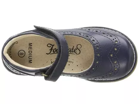 Обувь на низком каблуке FootMates Lydia (Toddler/Little Kid), темно-синий