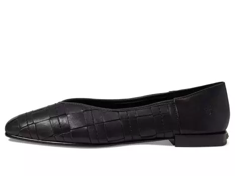 Обувь на низком каблуке Frye Claire Woven Flat, черный