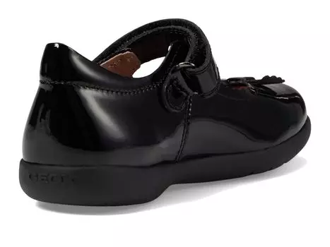 Обувь на низком каблуке Geox Kids Naimara 6 (Toddler/Little Kid/Big Kid), черный