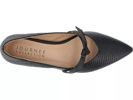 Обувь на низком каблуке Journee Collection Cait Flats, черный