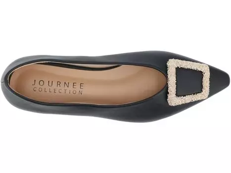 Обувь на низком каблуке Journee Collection Tru Comfort Foam Elowen Flats, черный