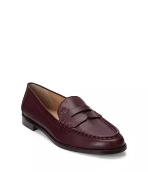 Обувь на низком каблуке LAUREN Ralph Lauren Wynnie Nappa Leather Loafer