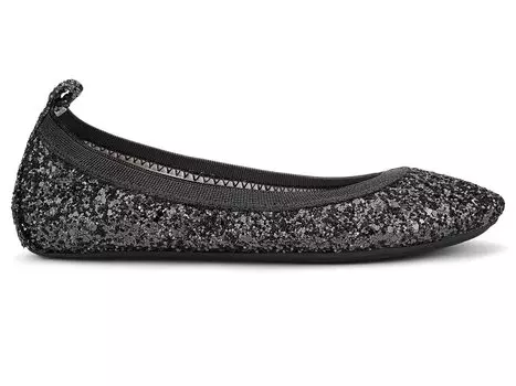 Обувь на низком каблуке Yosi Samra Kids Miss Samara Glitter Ballet Flat (Toddler/Little Kid/Big Kid)