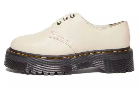 Обувь на платформе Dr.Martens 1461 унисекс, бежевый