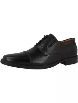 Обувь на шнуровке Clarks Tilden Cap, черный