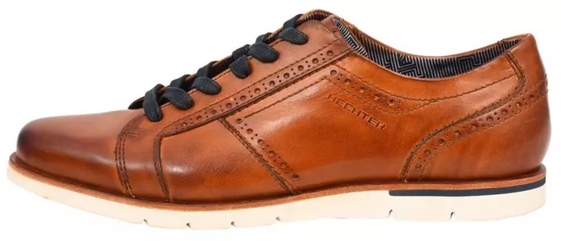 Обувь на шнуровке HECHTER PARIS Geneve Light, коньяк