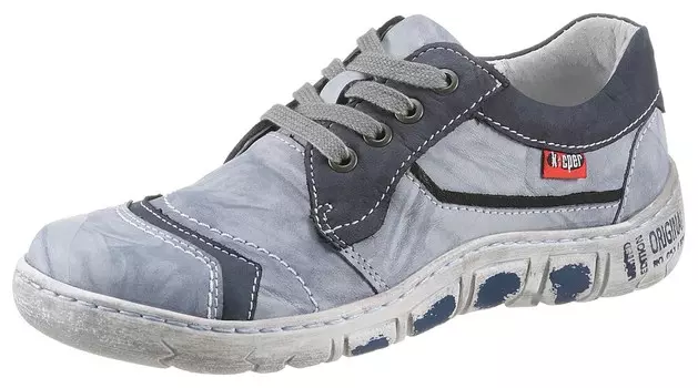 Обувь на шнуровке KACPER, голубой/темно-синий