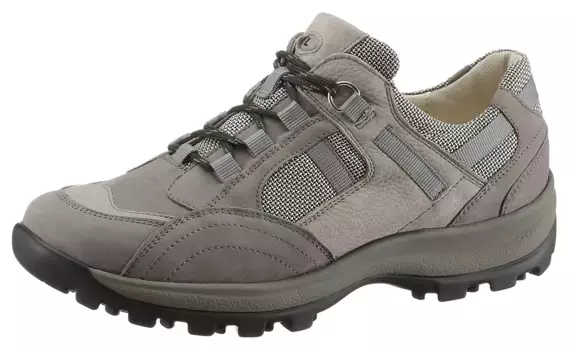 Обувь на шнуровке Waldlufer "HOLLY", удобная обувь, полуботинки, уличная обувь в треккинговом стиле, ширина H, бежевый