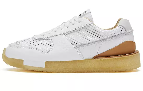 Обувь Originals Lifestyle женская с низким верхом белого цвета Clarks