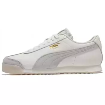Обувь Puma Lifestyle унисекс, White-dark gray-gold