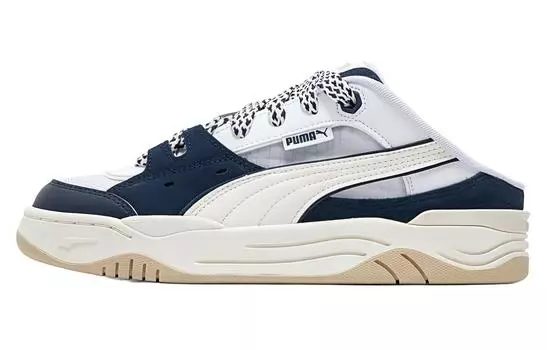 Обувь Puma Lifestyle унисекс, White-White-Navy Blue