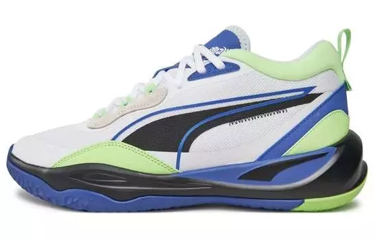 Обувь Puma Playmaker Lifestyle унисекс, Blue/Green