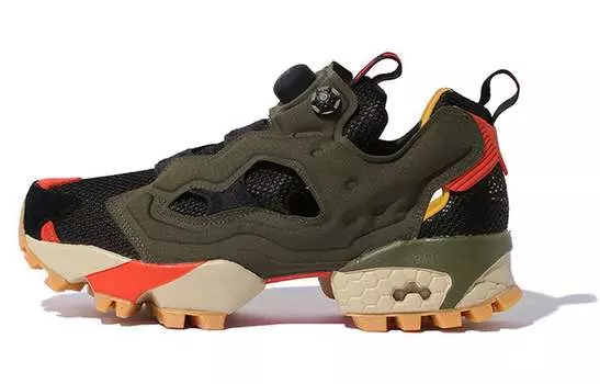 Кроссовки InstaPump Fury Reebok Trail 'Poplar Green Black'