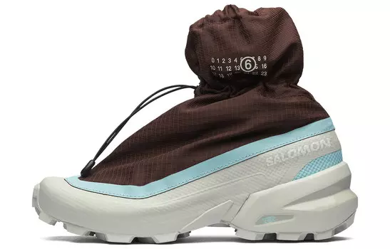 Обувь SALOMON Cross Mid Lifestyle унисекс, Горький шоколад/Лунный камень/Кристаллический синий