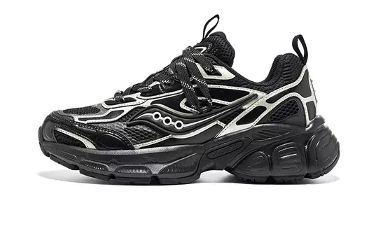 Обувь Saucony 2K CAVALRY Lifestyle унисекс, Черное серебро