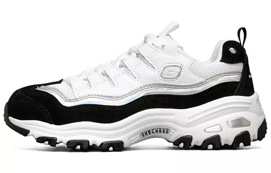 Кроссовки Skechers D'lites Female Lifestyle 13160-WBKS, белый/черный