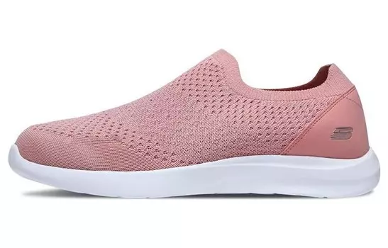 Обувь Studio Comfort Lifestyle женская с низким верхом розово-красного цвета Skechers