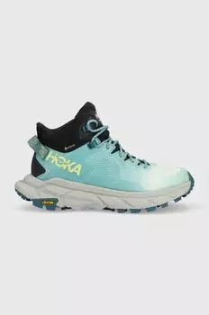 Обувь Trail Code Hoka, бирюзовый