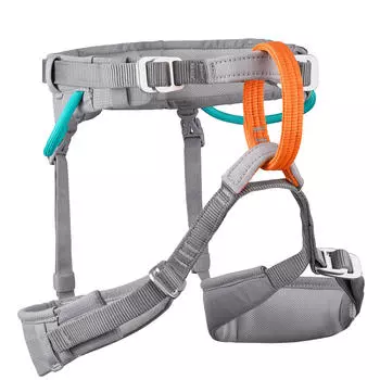 Обвязка регулируемая детская Simond Rock Junior для альпинизма и скалолазания, черный / серый