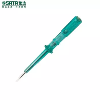 Обычная электрическая испытательная ручка Shida SATA, 145 мм, бытовая электрическая испытательная ручка, многофункциональная инженерная автомобильная ручка для электрика, точка разрыва линии, может быть настроена 62501