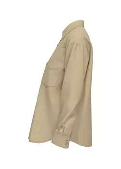 Обычная белая женская рубашка с рубашечным воротником Levis