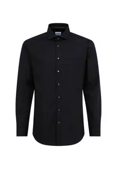 Обычная деловая рубашка Seidensticker, черный