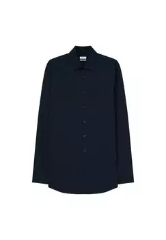 Обычная деловая рубашка Seidensticker, цвет Dunkelblau (0019)