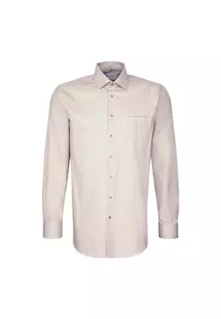 Обычная деловая рубашка Seidensticker, цвет Grau (0035)