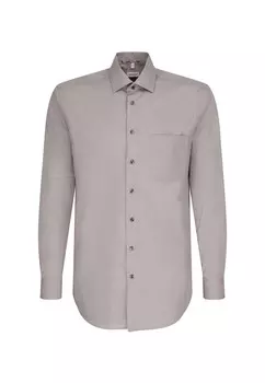 Обычная деловая рубашка Seidensticker, серый