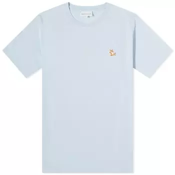 Обычная футболка Maison Kitsune Chillax с нашивкой из лисы