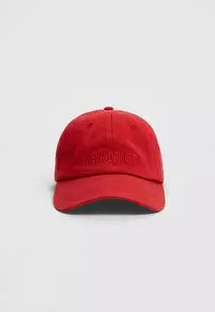 Обычная кепка Stradivarius, красный