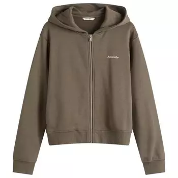 Обычная легкая толстовка с капюшоном на молнии Holzweiler, коричневый