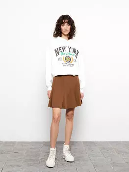 Обычная плиссированная Женская юбка LCW Casual